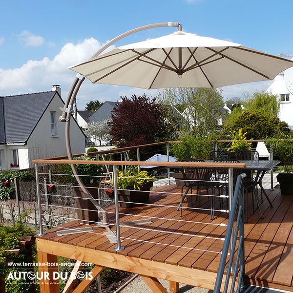 terrasse bois suspendue angers