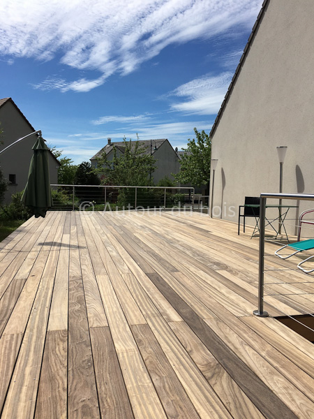 terrasse bois à Reims