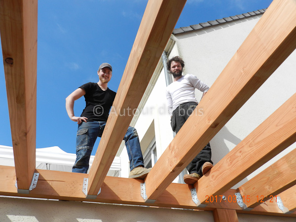 terrasse bois à Reims