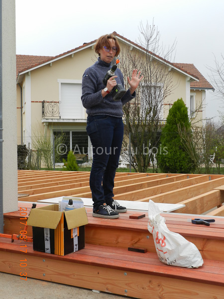 terrasse bois à Reims