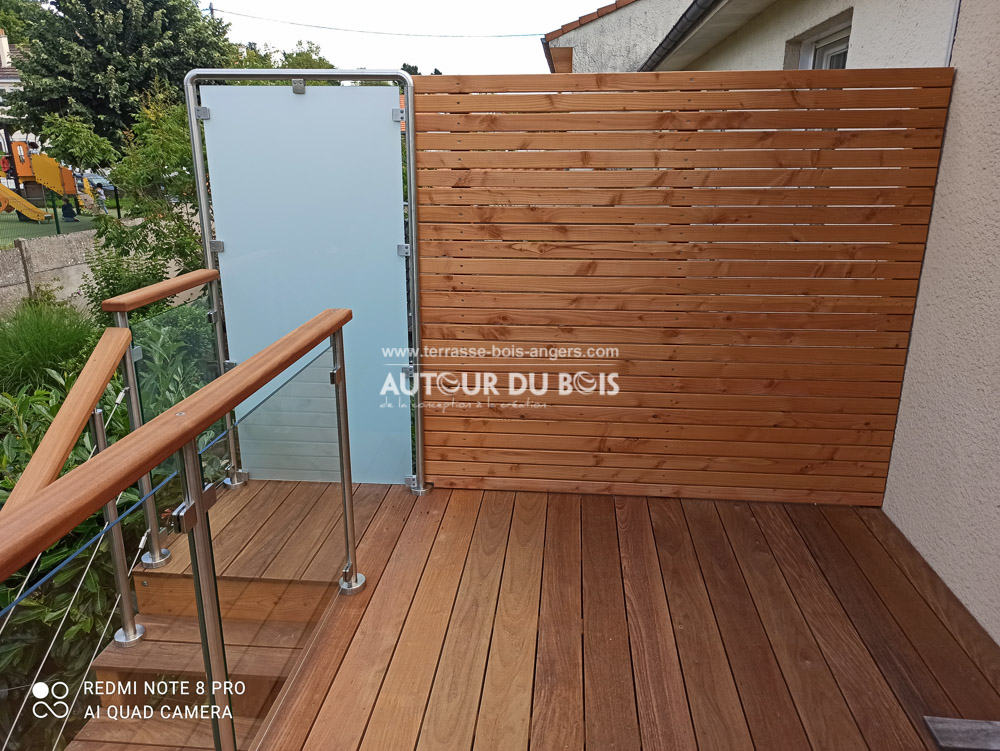 terrasse suspendue nantes garde-corps verre