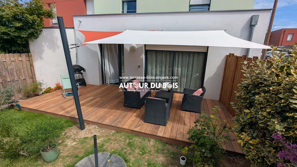 installation voile ombrage imperméable sur-mesure